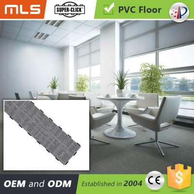 Anti-Static Vinyl Tile Flooring Elevator Fireproof Plastic Interlocking 5MM Pvc Carpet Lvt Click Vinyl Floor High Quality