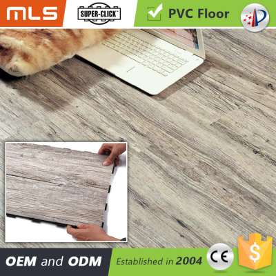 New Design Popular Fire Proof Sound-Absorption Uv Coated Flooring Various Simple Color Lvp Homogenous Great Click System Vinyl F